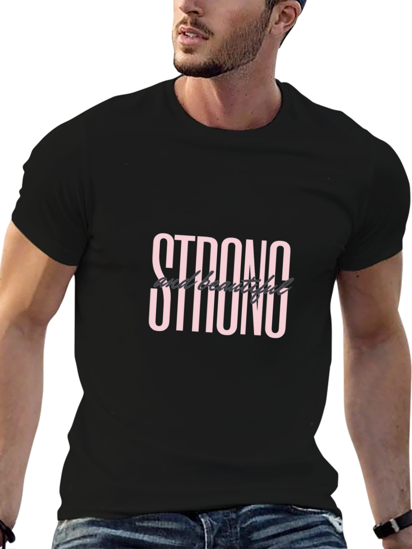 Strong & Beautiful Black T-Shirt