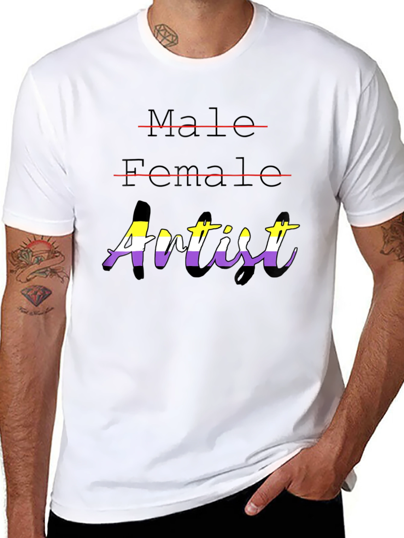 Non-Binary Artist T-Shirt