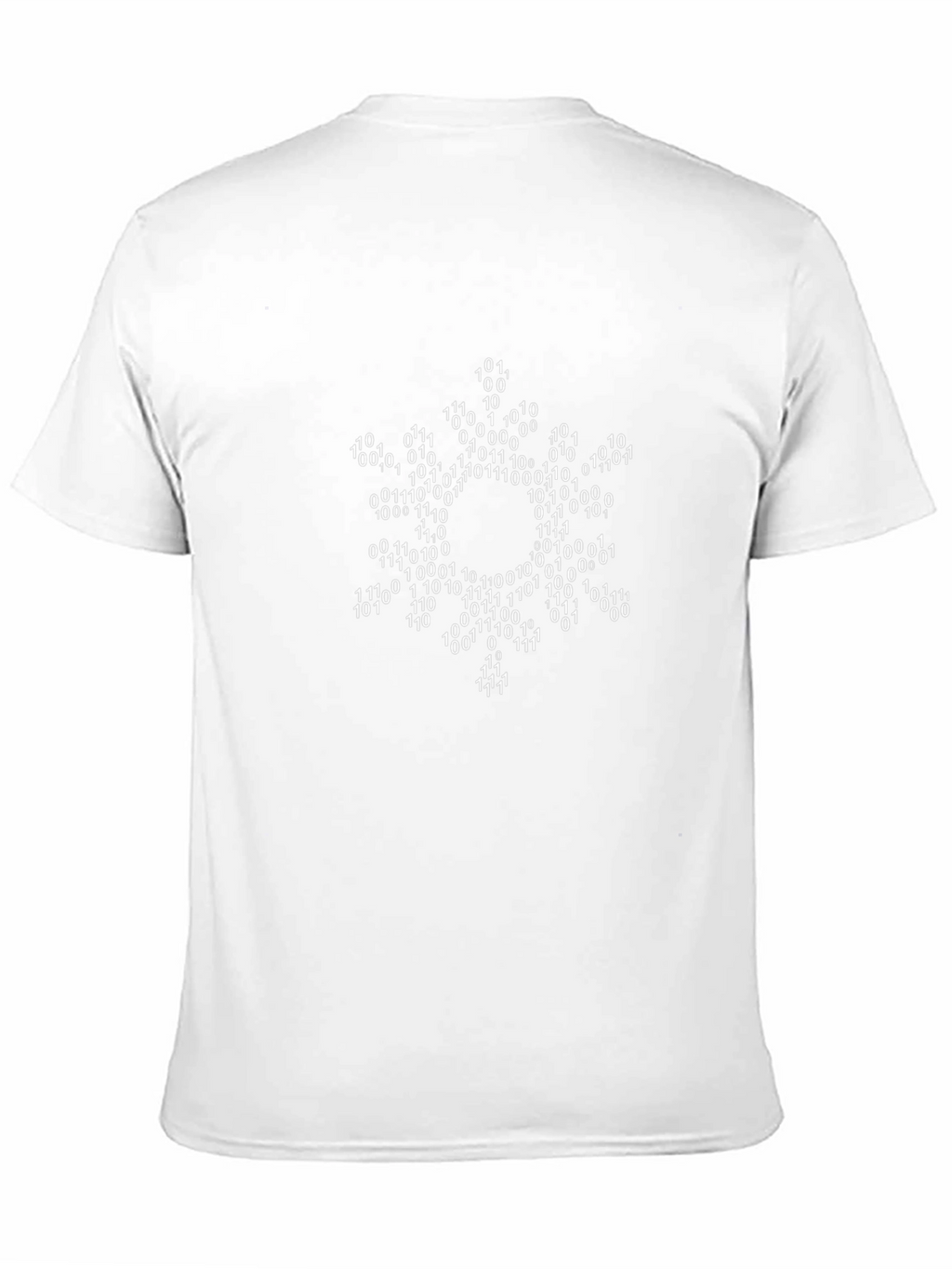 Binary Code Star T-Shirt - Geek Chic Style