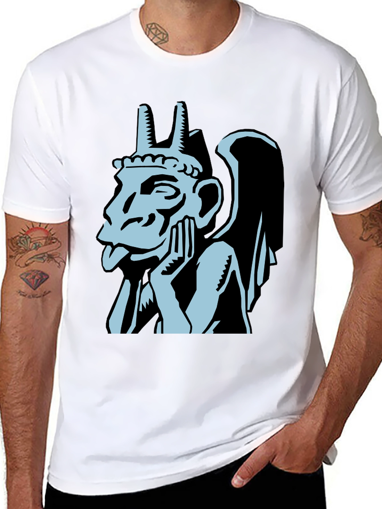 Gargoyle Graphic Tee - Black T-Shirt