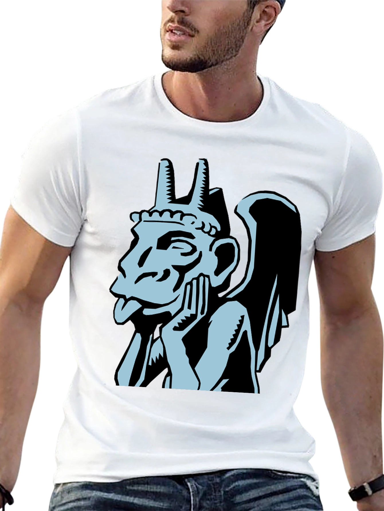 Gargoyle Graphic Tee - Black T-Shirt