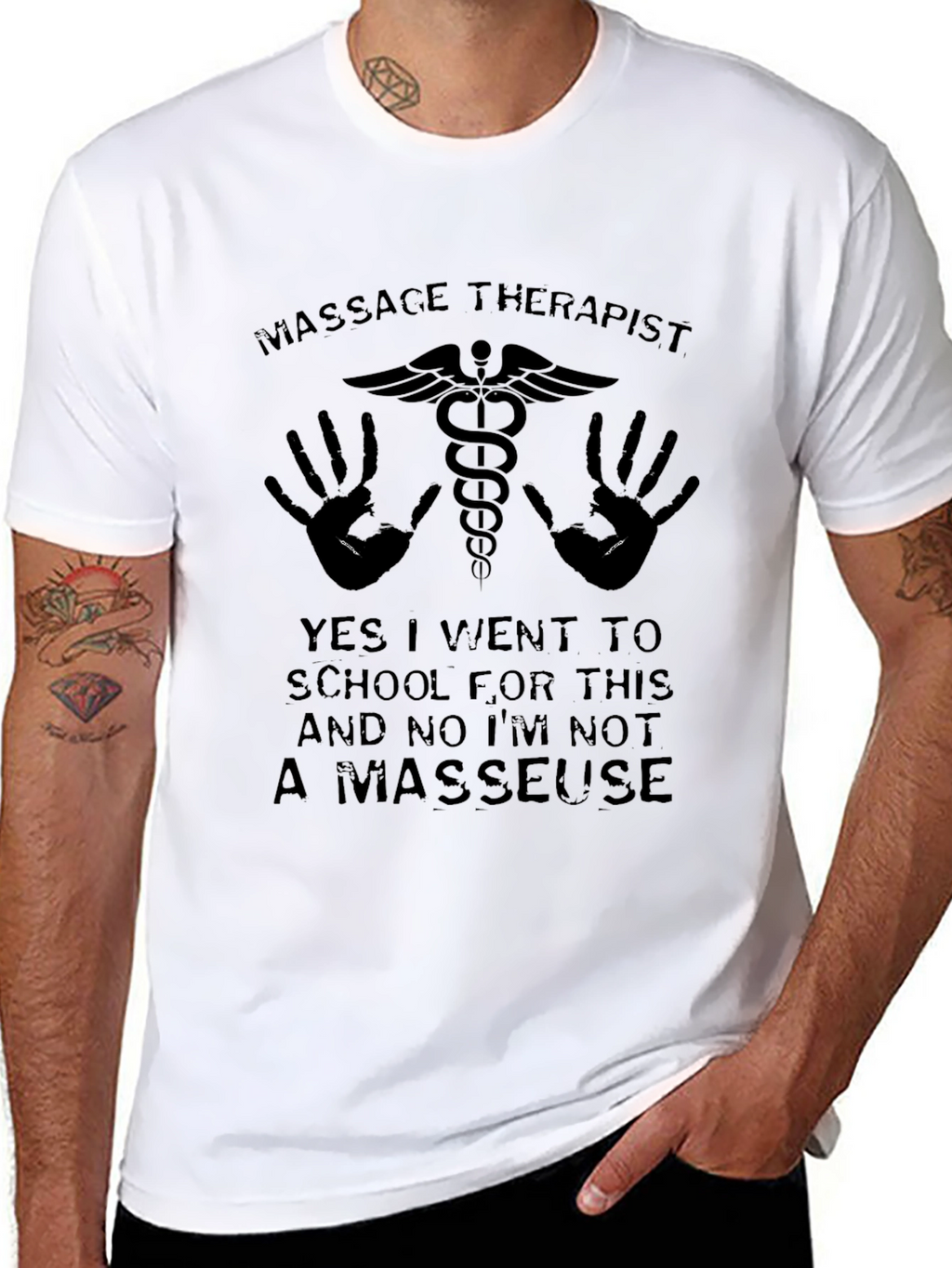 Massage Therapist T-Shirt - Funny Masseuse Gift
