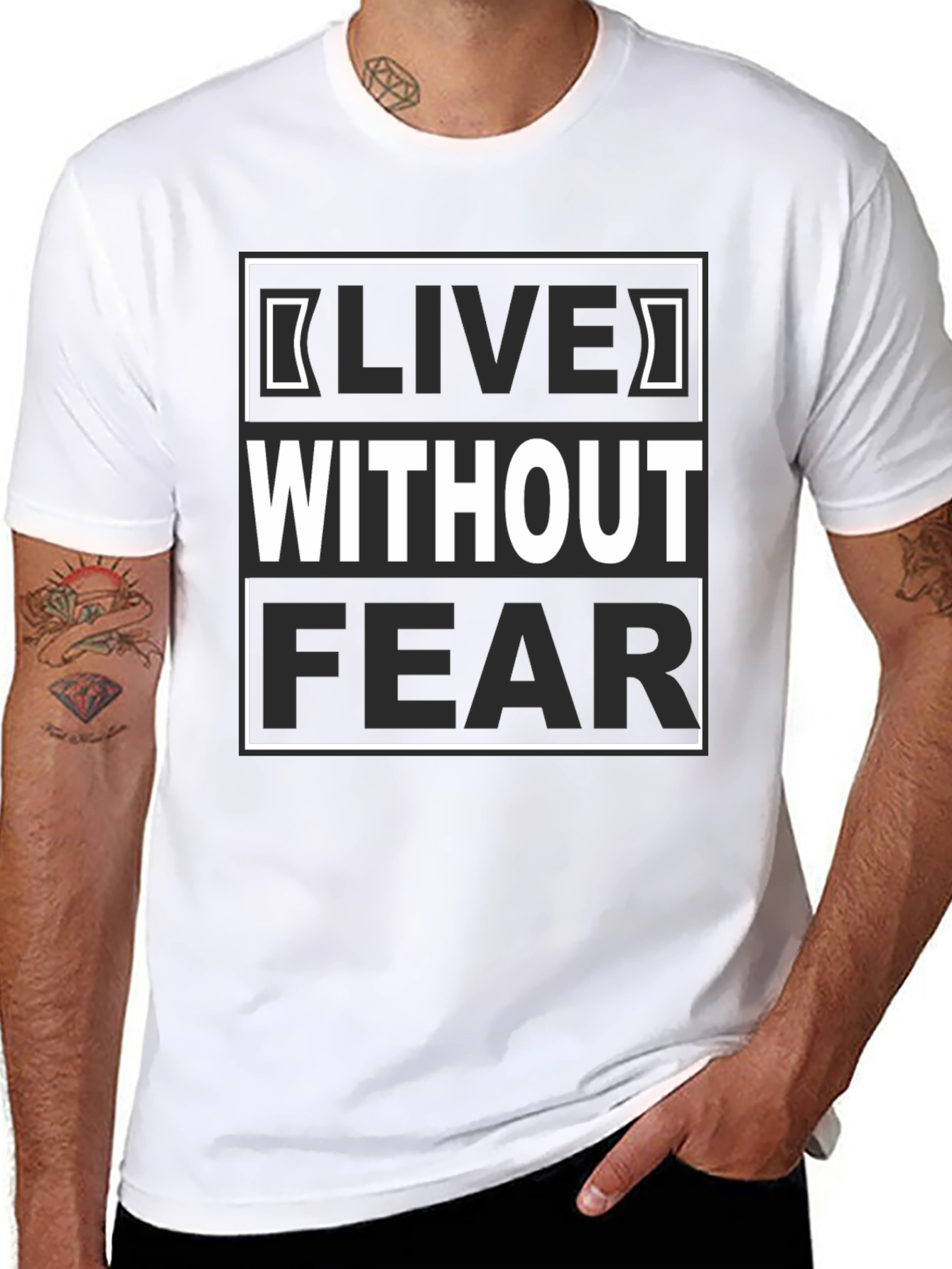 Live Without Fear Graphic Tee
