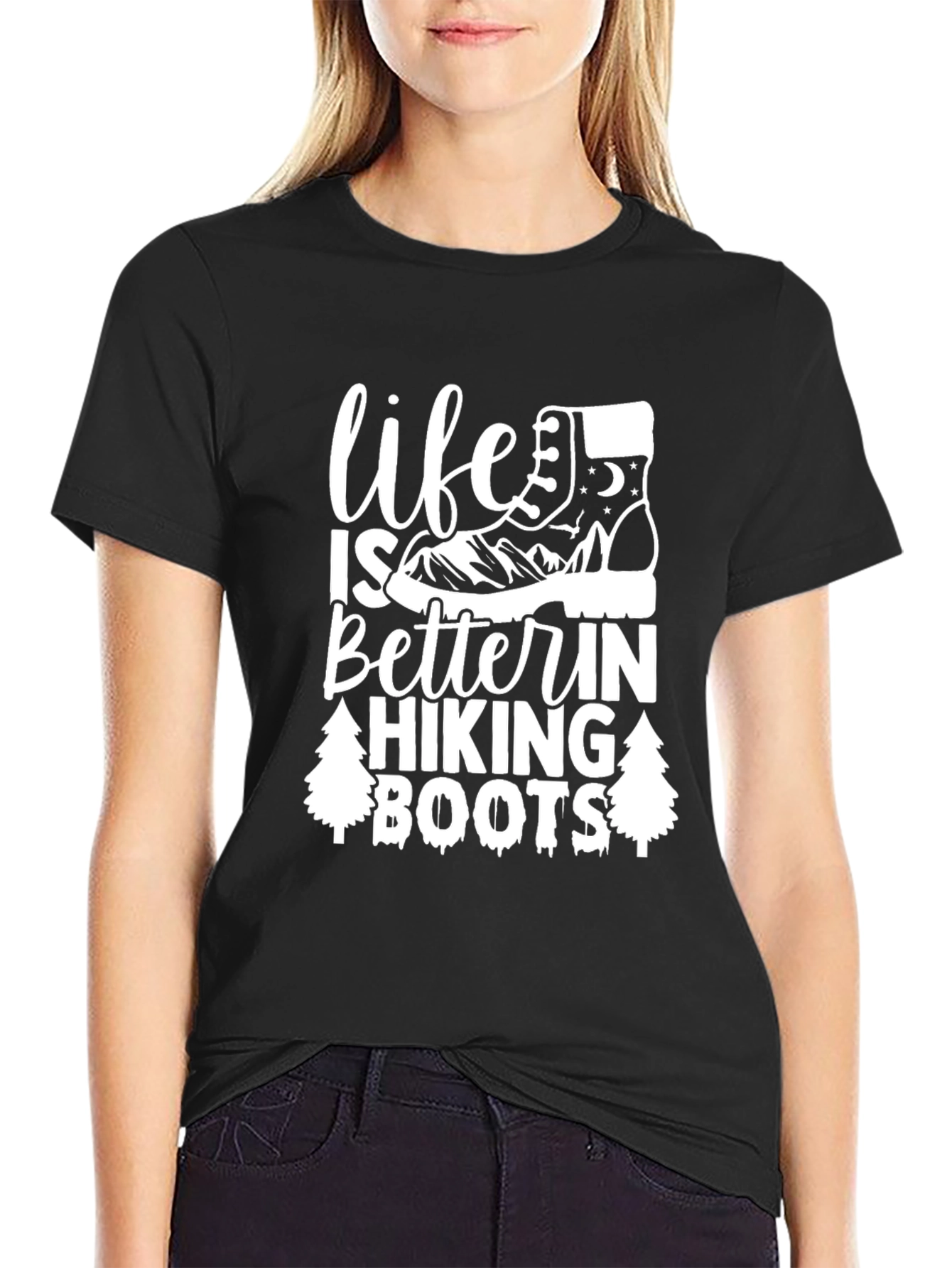 Hiking Boots Graphic T-Shirt