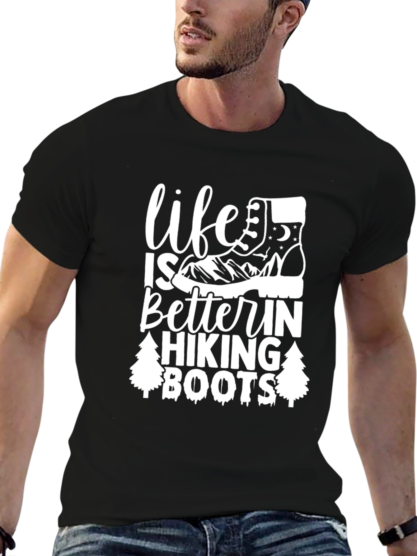 Hiking Boots Graphic T-Shirt