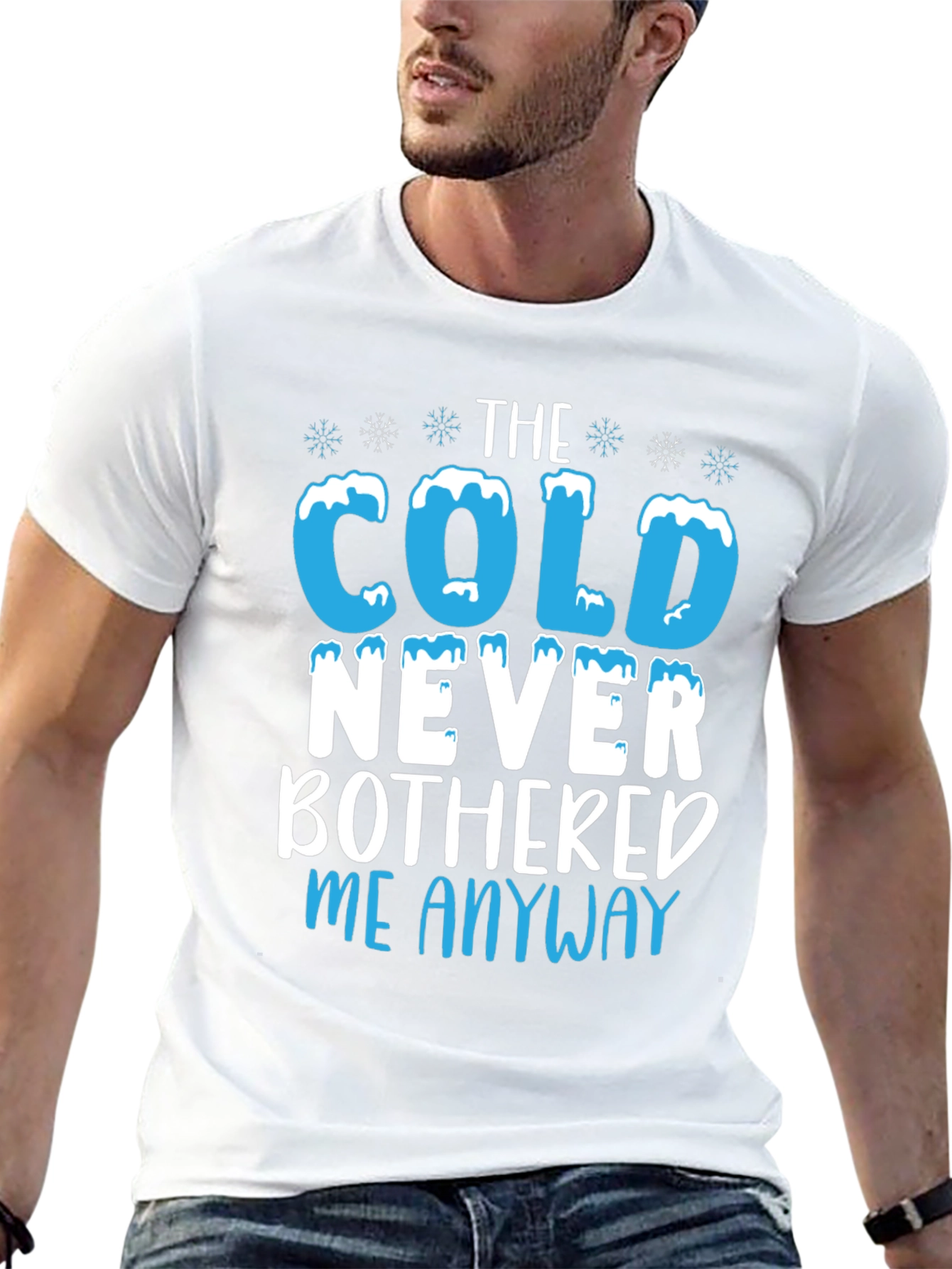 The Cold Never Bothered Me Anyway Graphic Tee