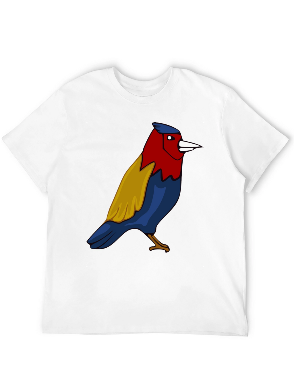 Bird Graphic Black T-Shirt