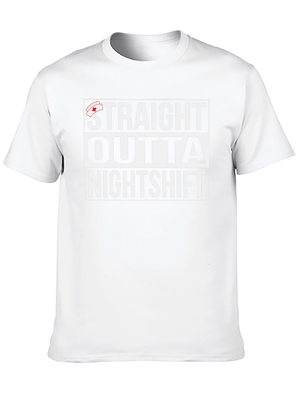 Straight Outta Nightshift Graphic T-Shirt