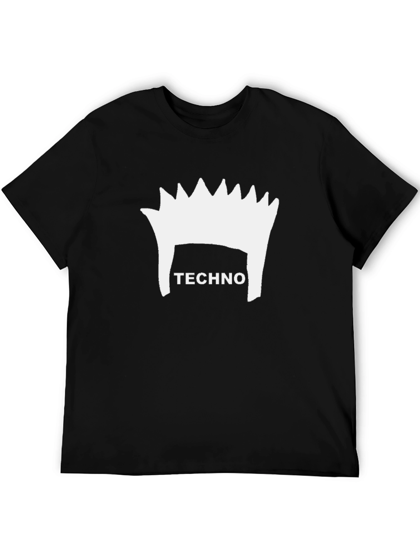 Techno Hairdo Graphic T-Shirt