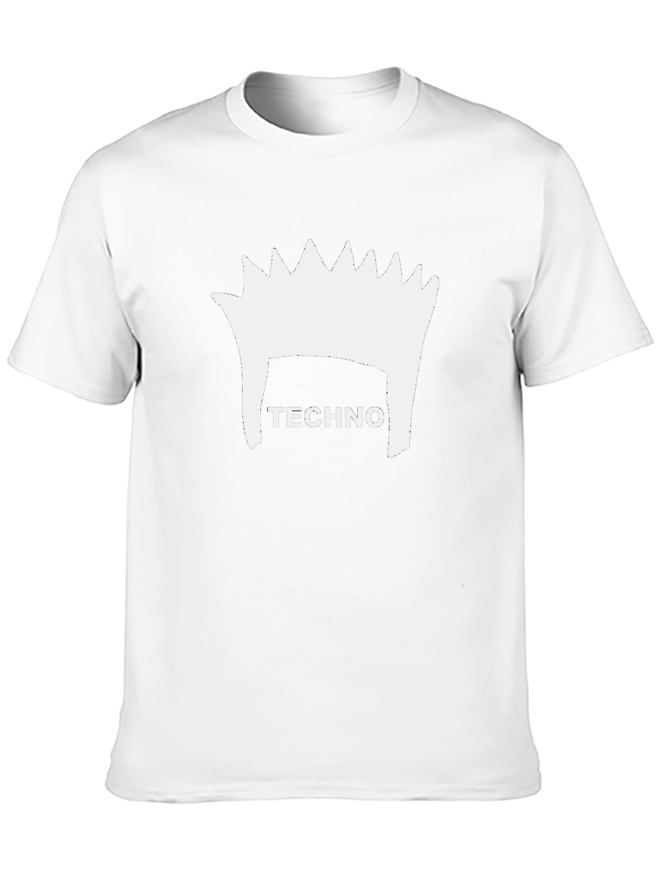 Techno Hairdo Graphic T-Shirt