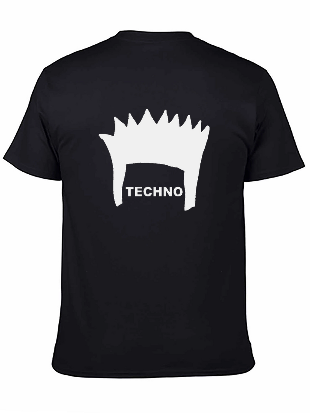 Techno Hairdo Graphic T-Shirt