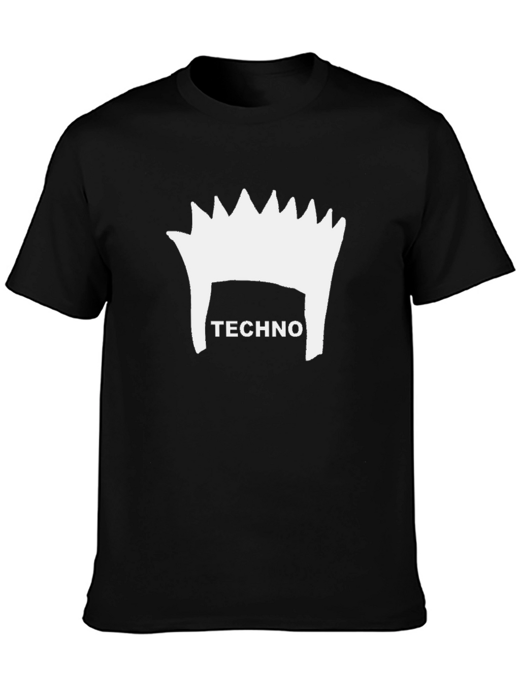 Techno Hairdo Graphic T-Shirt