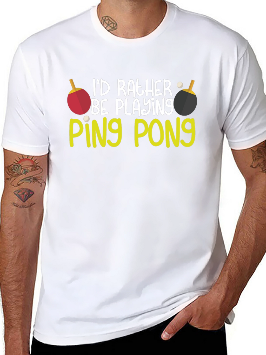 Id Rather Be Playing Ping Pong T-Shirt