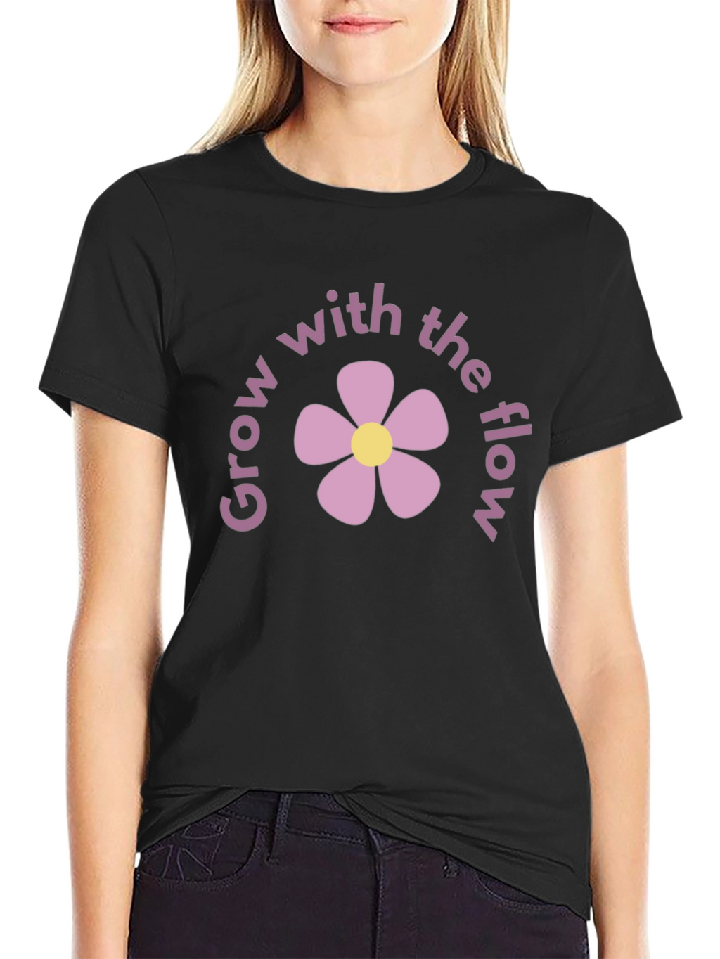 Grow With The Flow Graphic T-Shirt