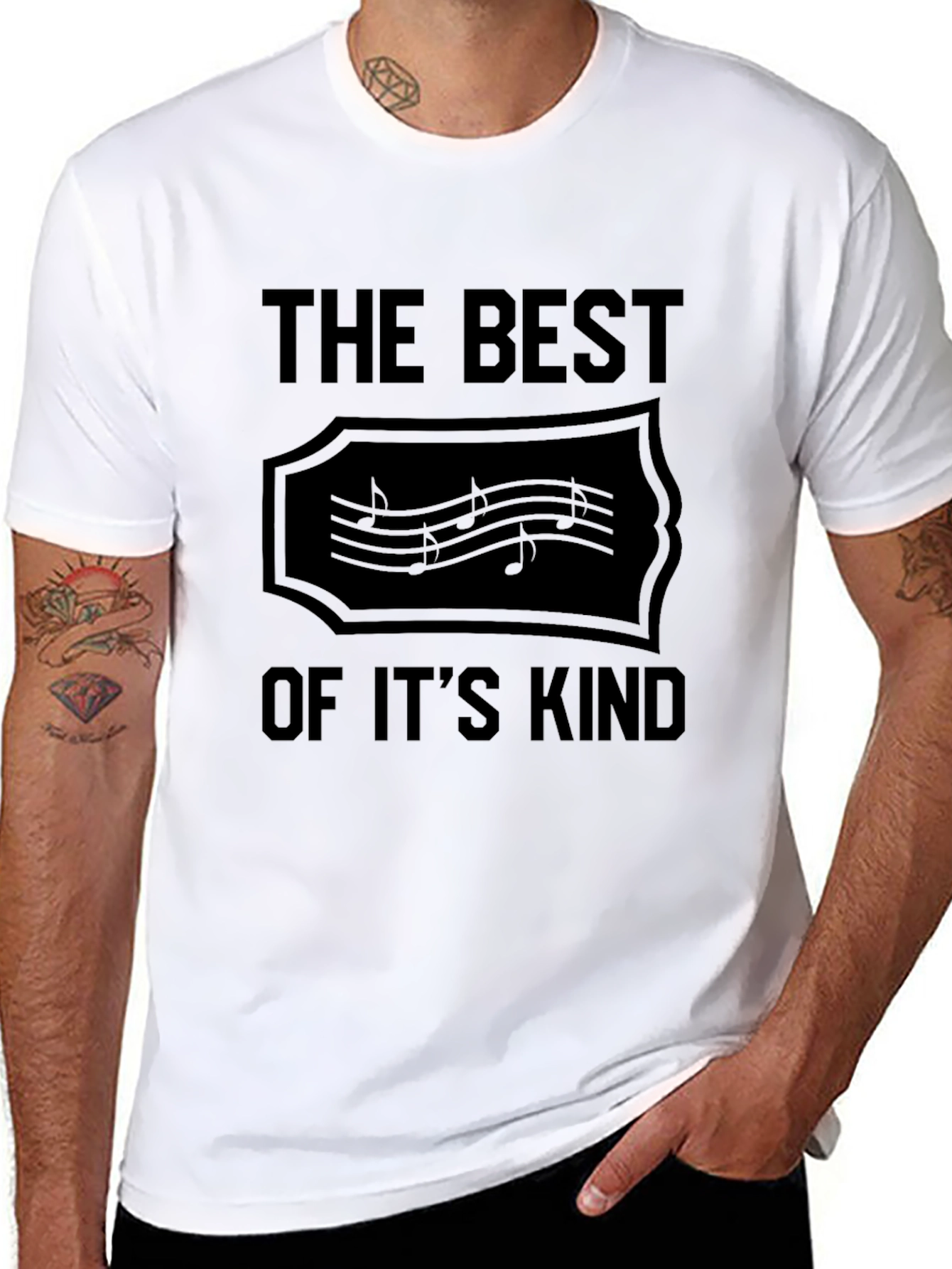 The Best of Its Kind Music Note T-Shirt