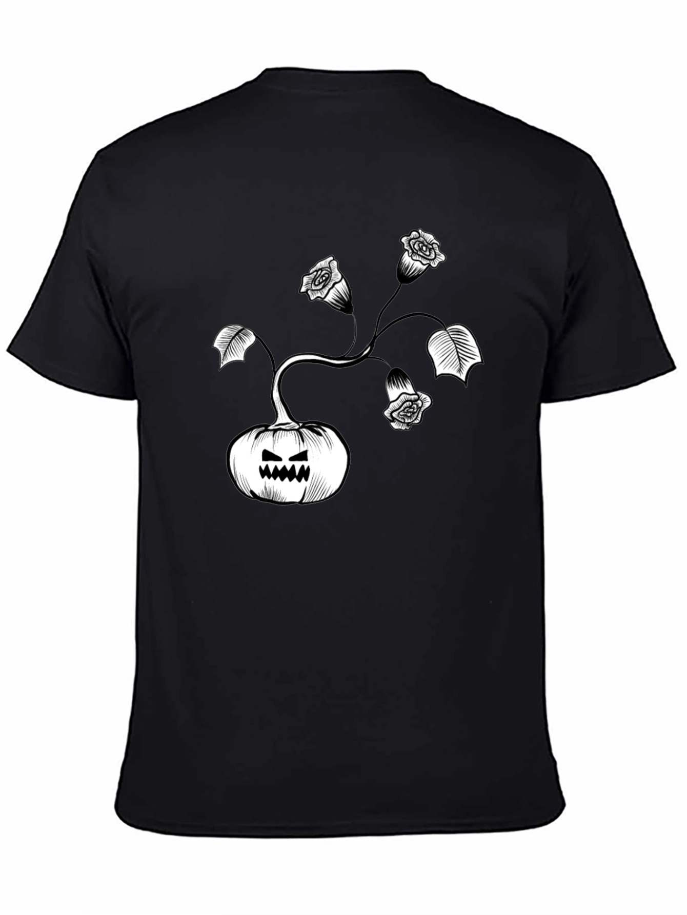 Pumpkin Rose Graphic Tee