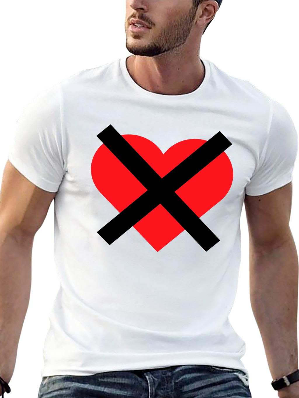 Heartbreaker Graphic Tee - Black