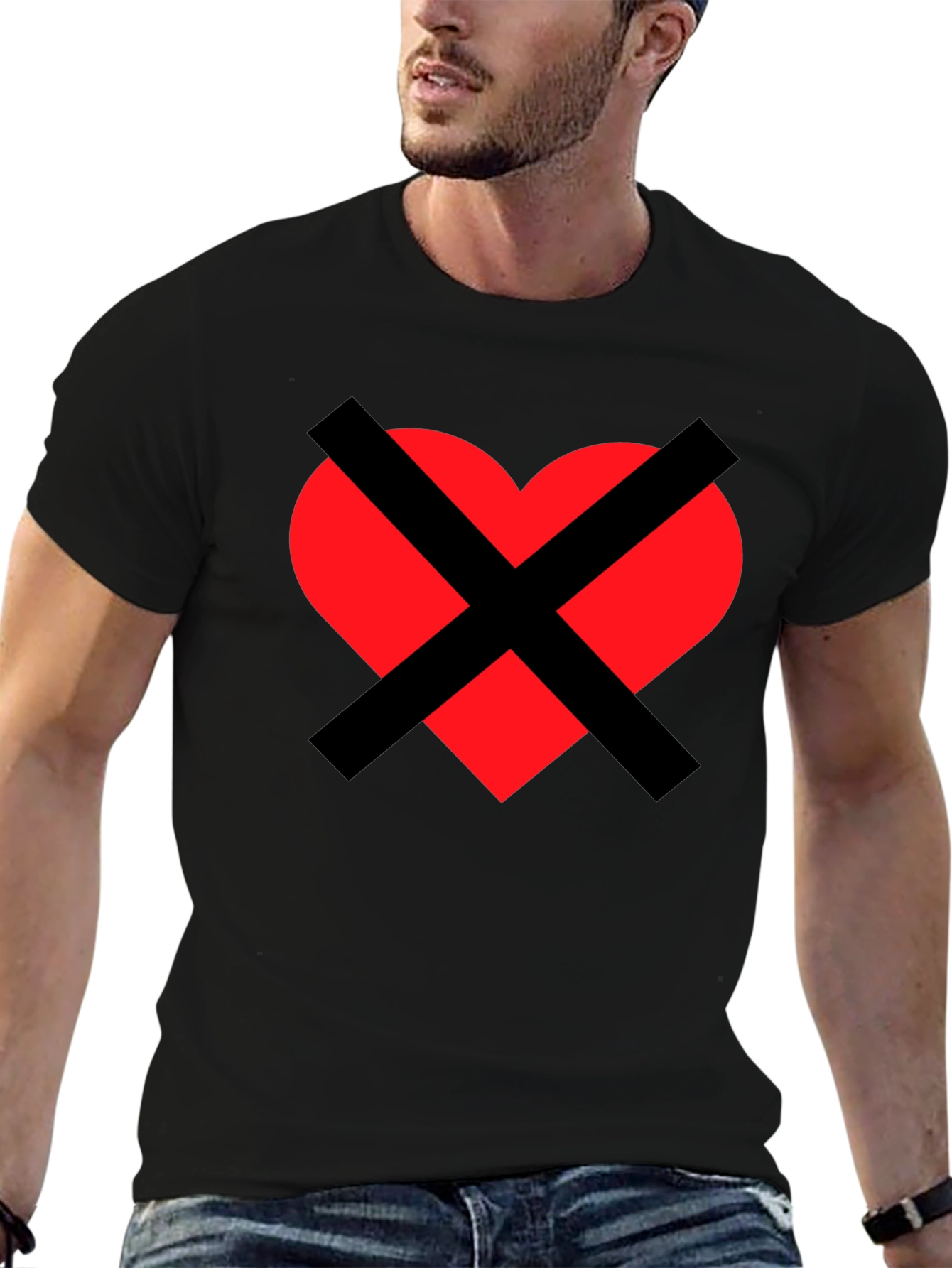 Heartbreaker Graphic Tee - Black