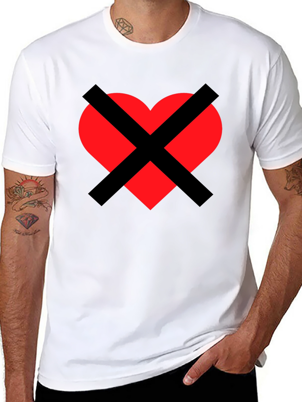 Heartbreaker Graphic Tee - Black