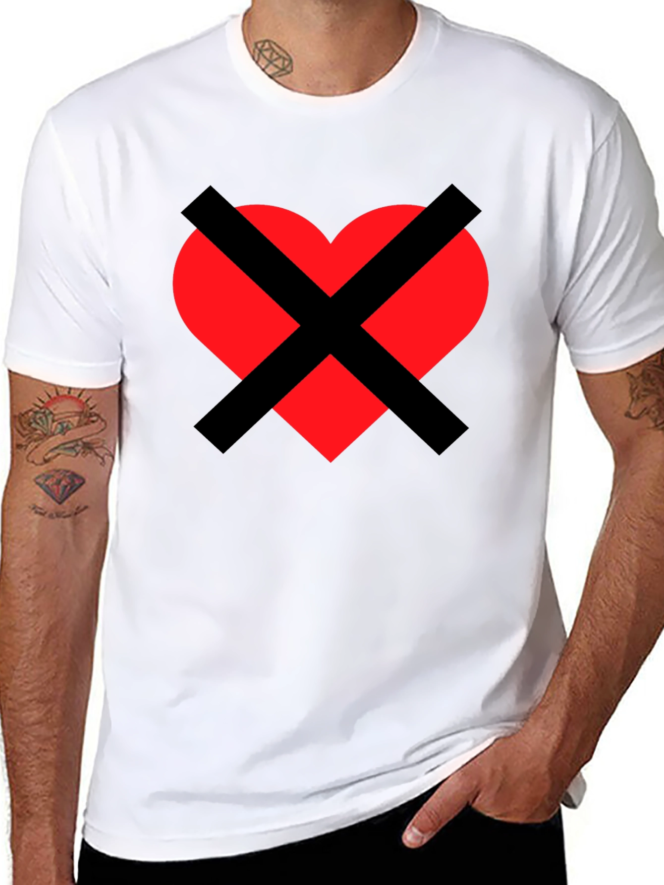 Heartbreaker Graphic Tee - Black