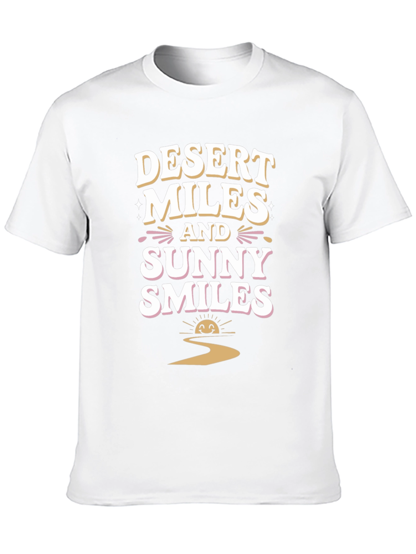 Desert Miles and Sunny Smiles Graphic Tee