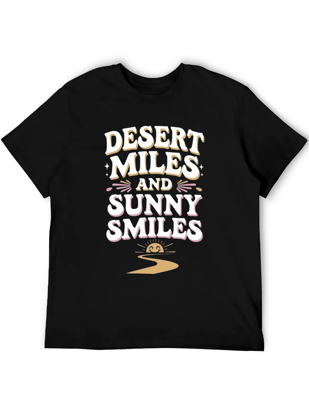 Desert Miles and Sunny Smiles Graphic Tee