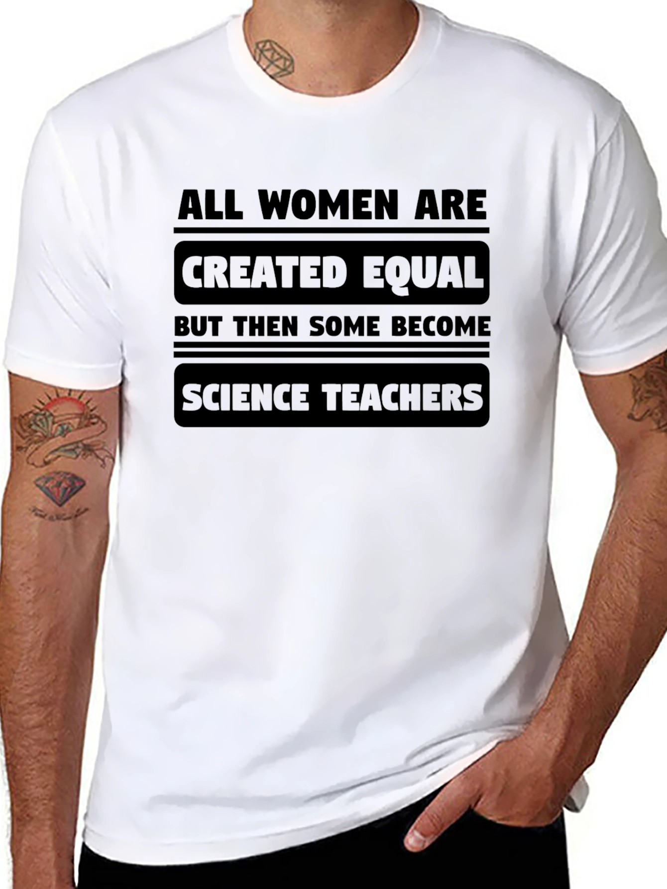 Science Teacher Womens T-Shirt