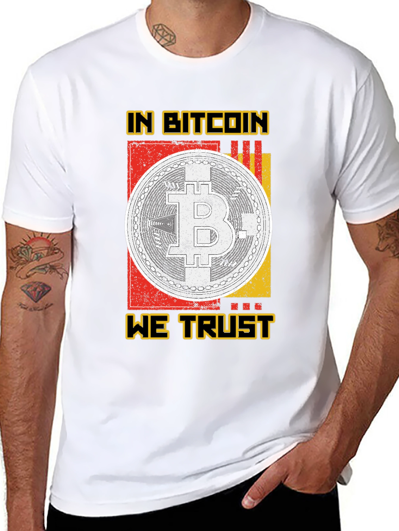 In Bitcoin We Trust Graphic Tee