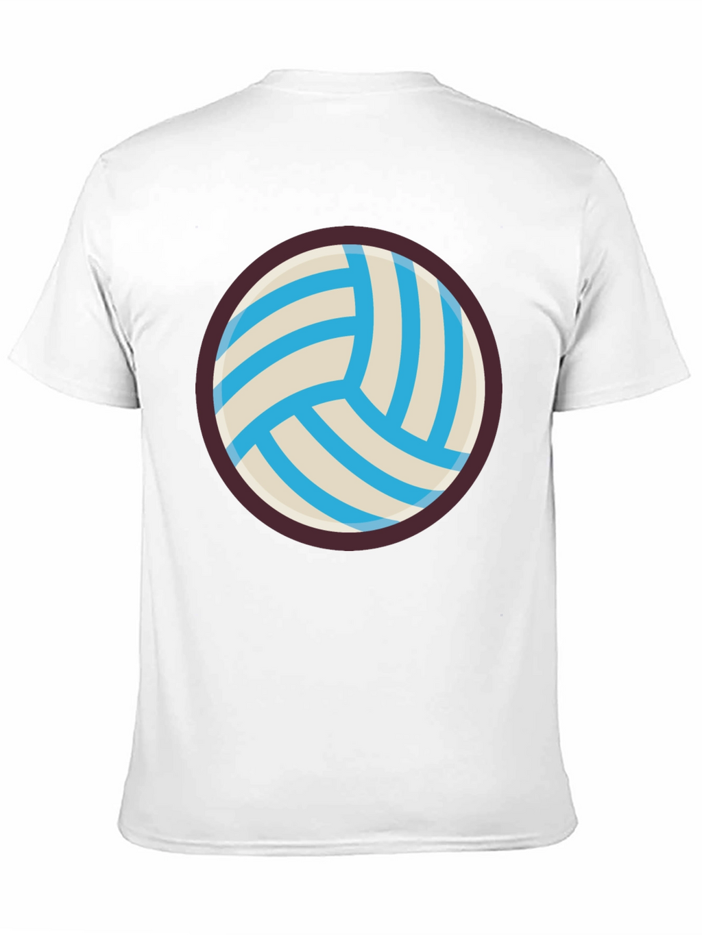 Volleyball Graphic Tee - Sporty Casual Style