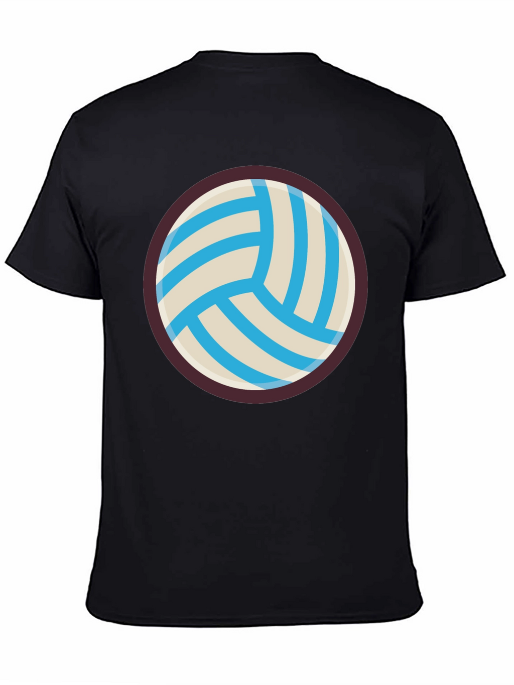 Volleyball Graphic Tee - Sporty Casual Style