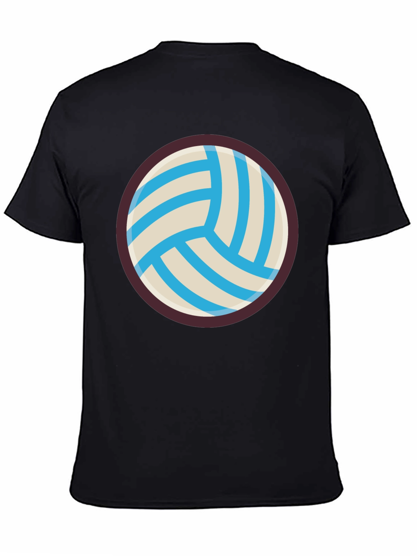 Volleyball Graphic Tee - Sporty Casual Style
