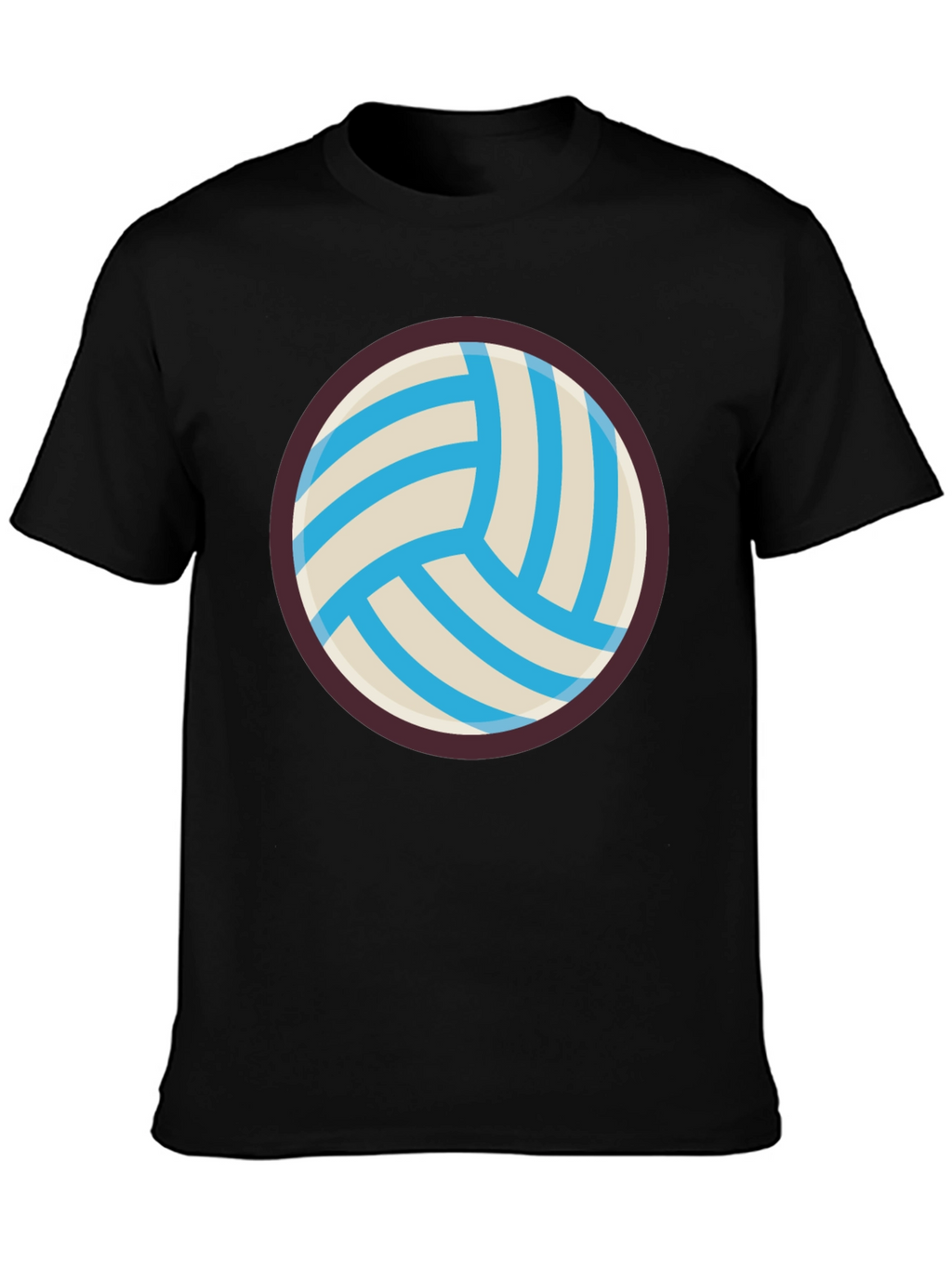Volleyball Graphic Tee - Sporty Casual Style