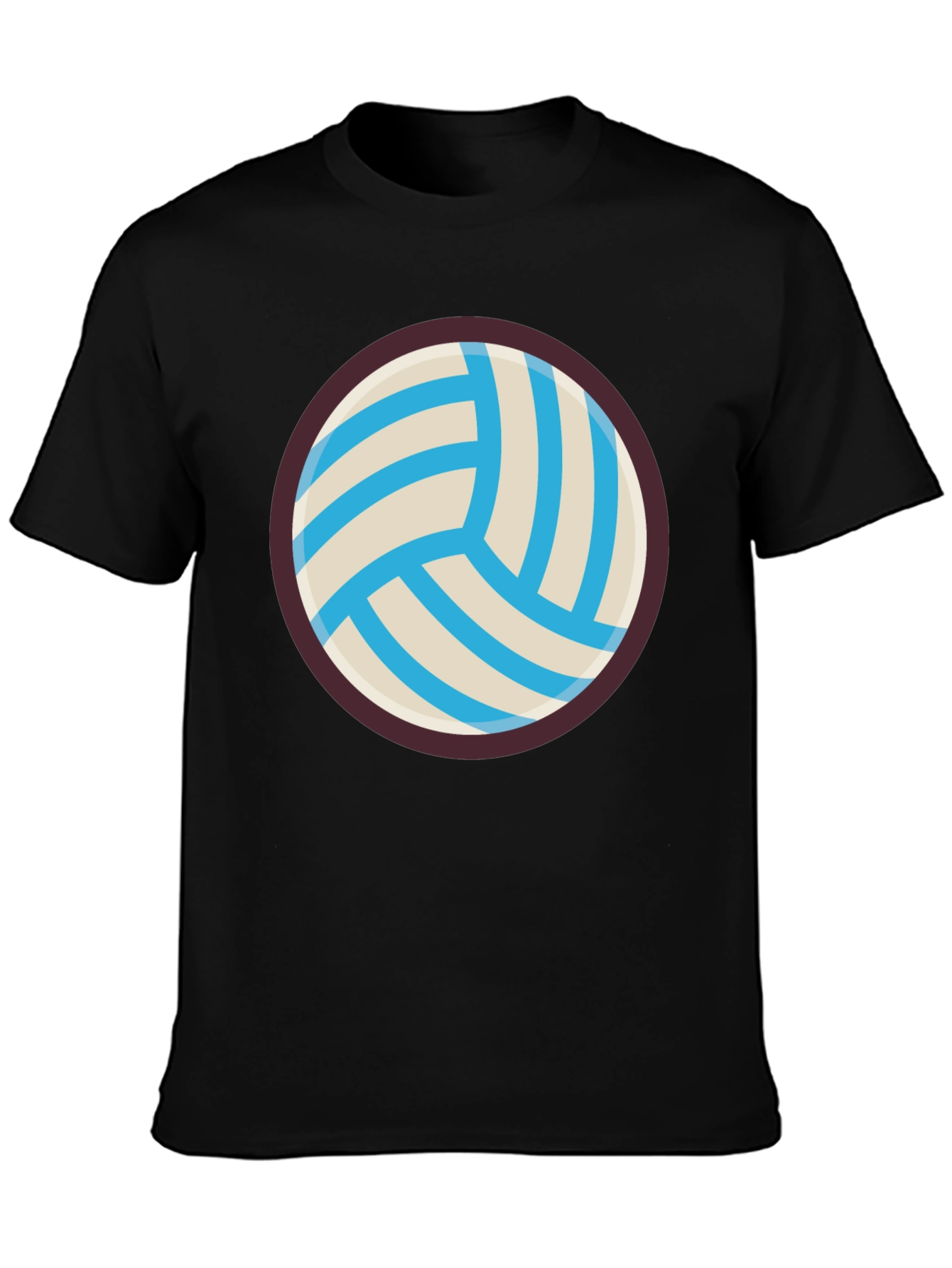 Volleyball Graphic Tee - Sporty Casual Style