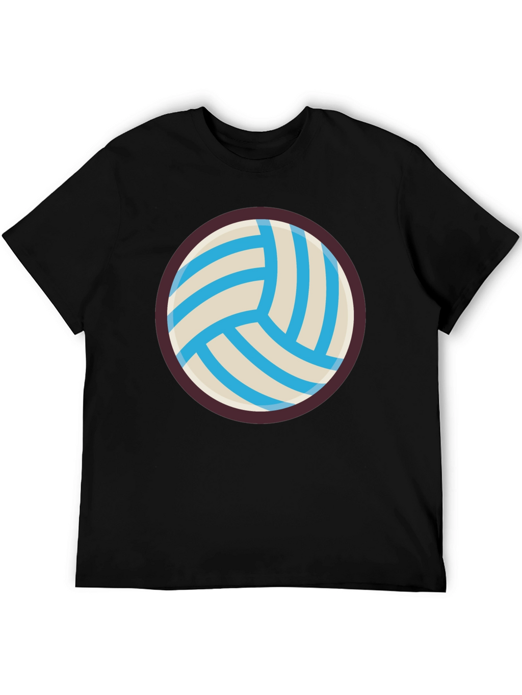 Volleyball Graphic Tee - Sporty Casual Style