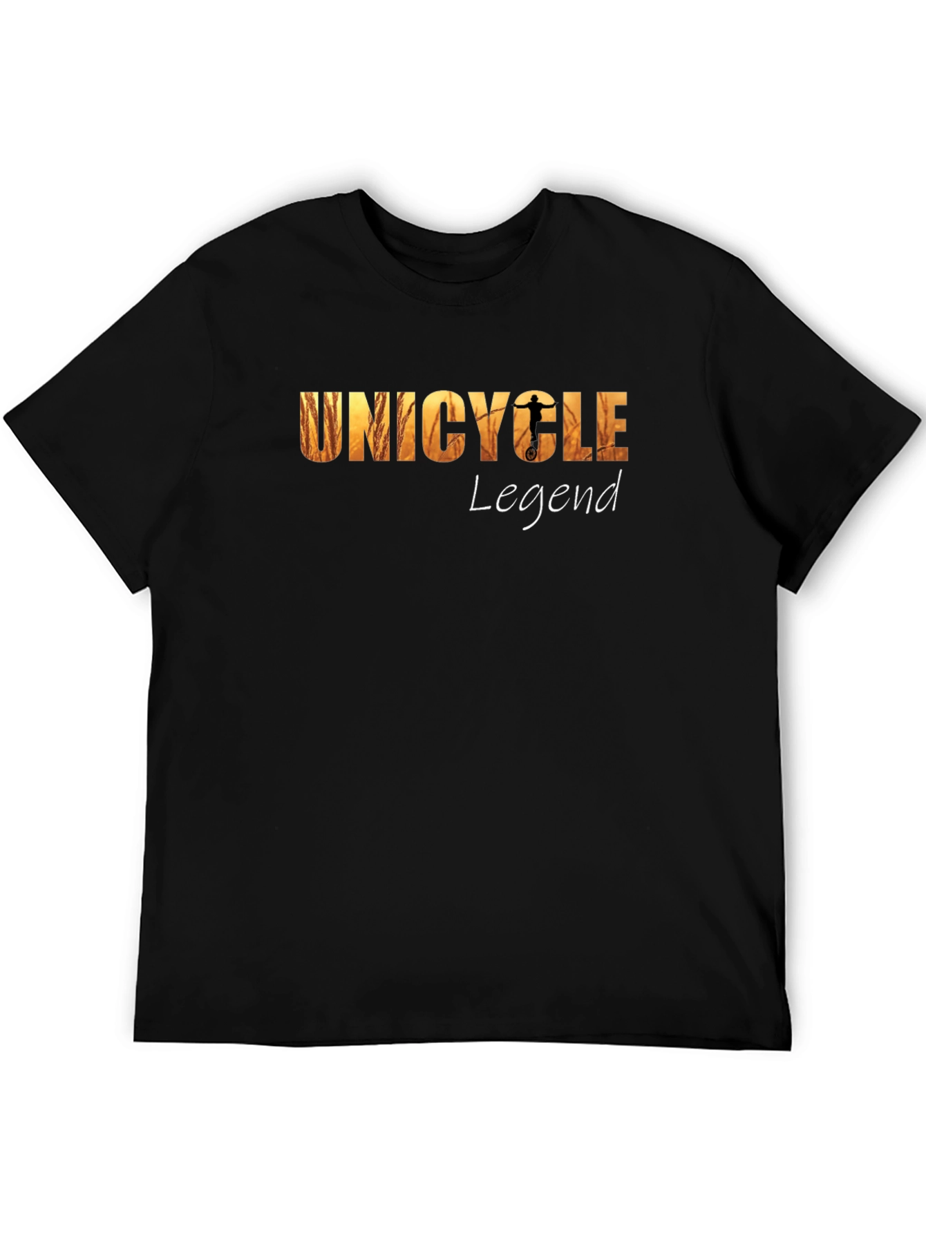 Unicycle Legend Black T-Shirt