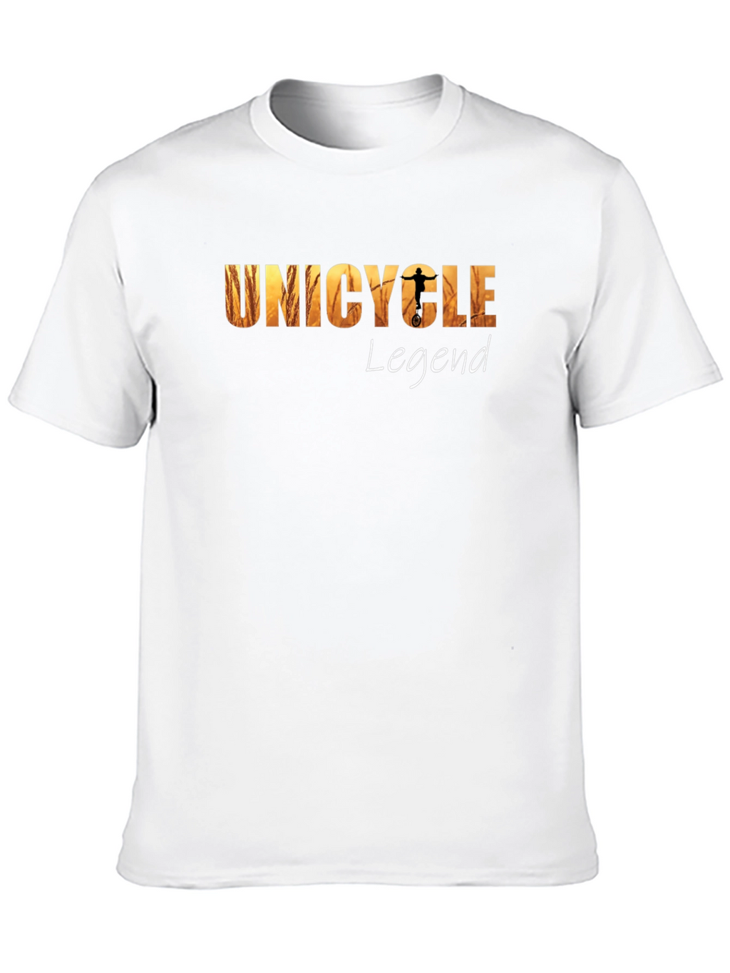 Unicycle Legend Black T-Shirt