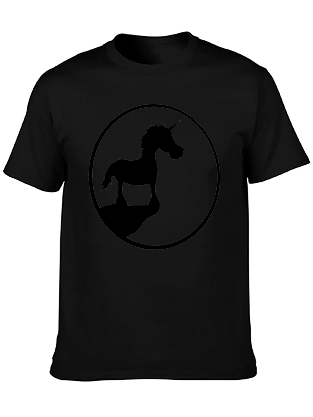 Unicorn Silhouette Graphic T-Shirt