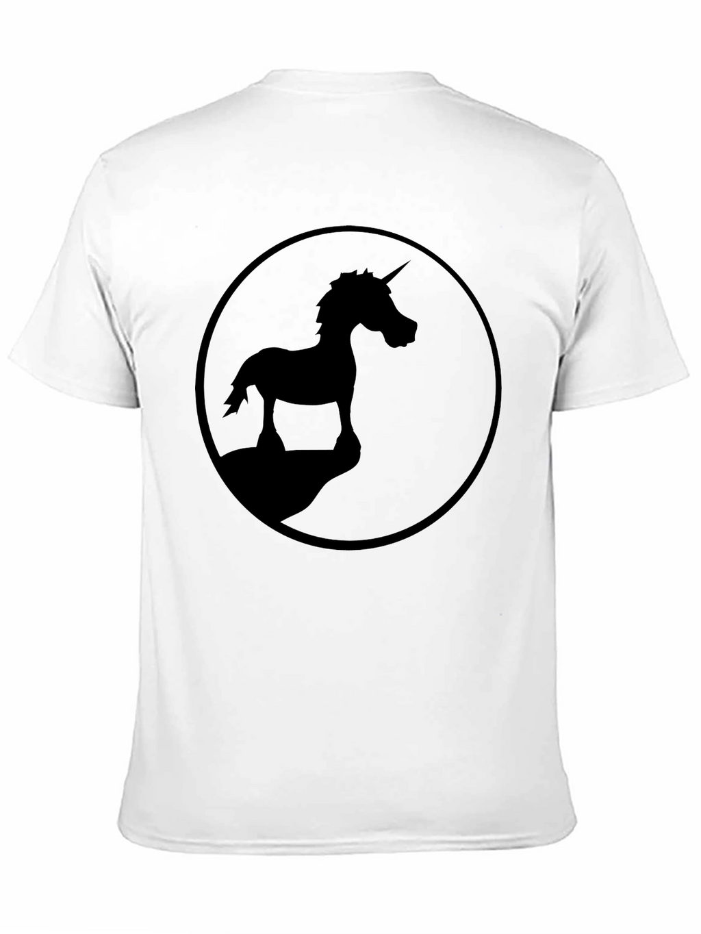 Unicorn Silhouette Graphic T-Shirt