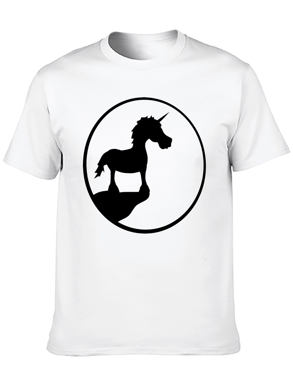 Unicorn Silhouette Graphic T-Shirt