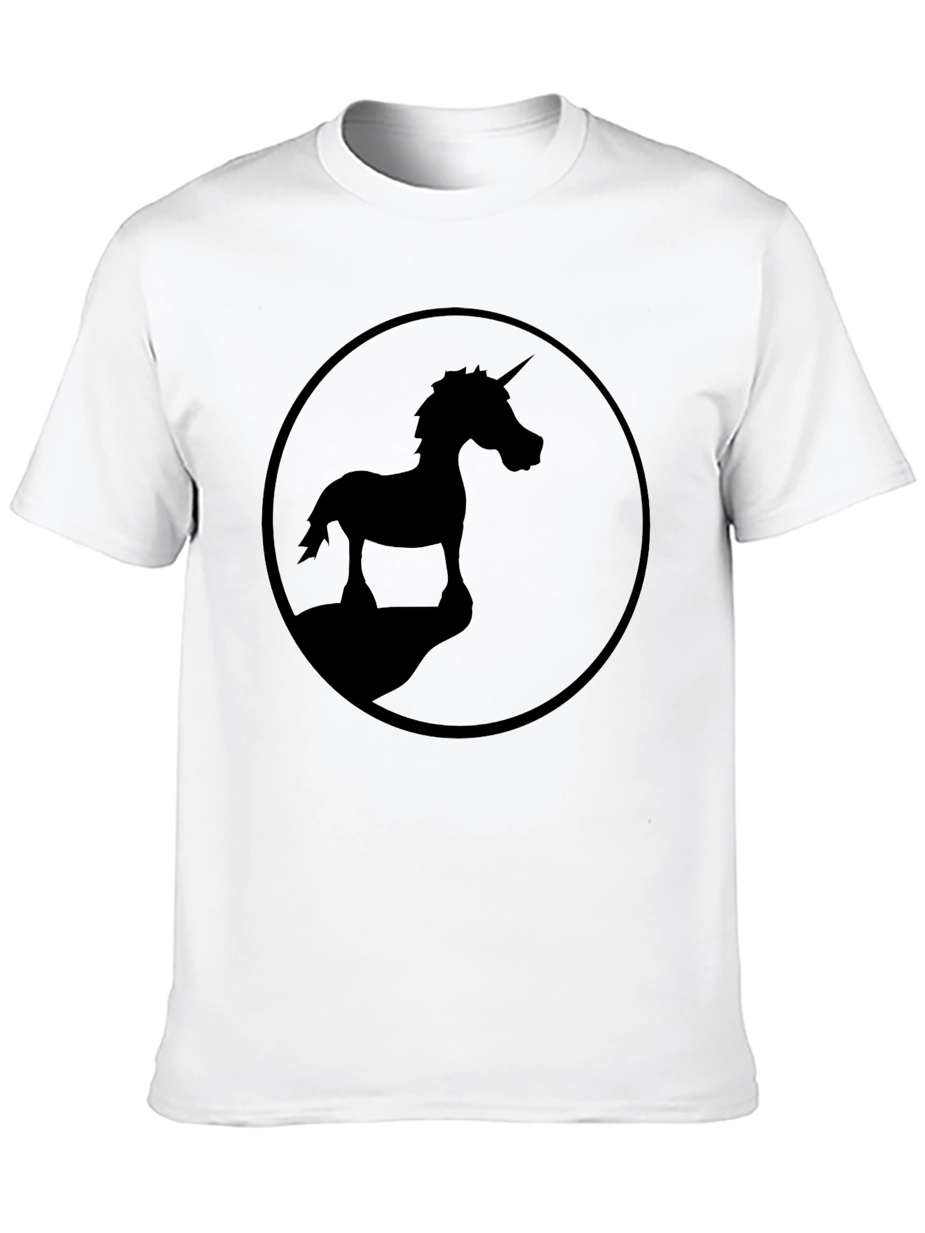 Unicorn Silhouette Graphic T-Shirt