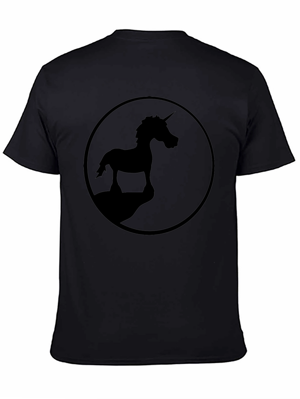 Unicorn Silhouette Graphic T-Shirt
