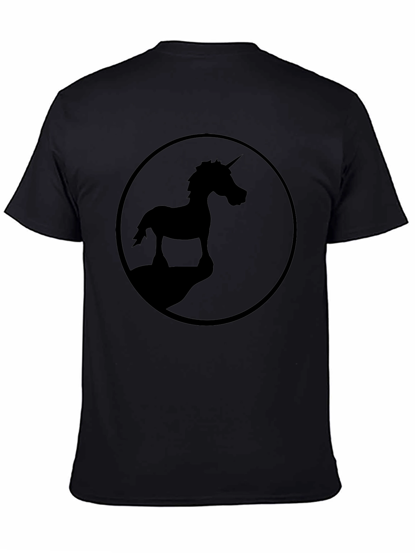 Unicorn Silhouette Graphic T-Shirt
