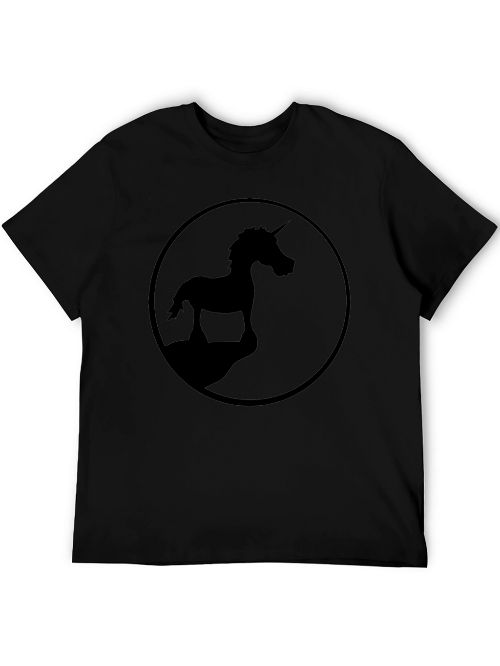 Unicorn Silhouette Graphic T-Shirt