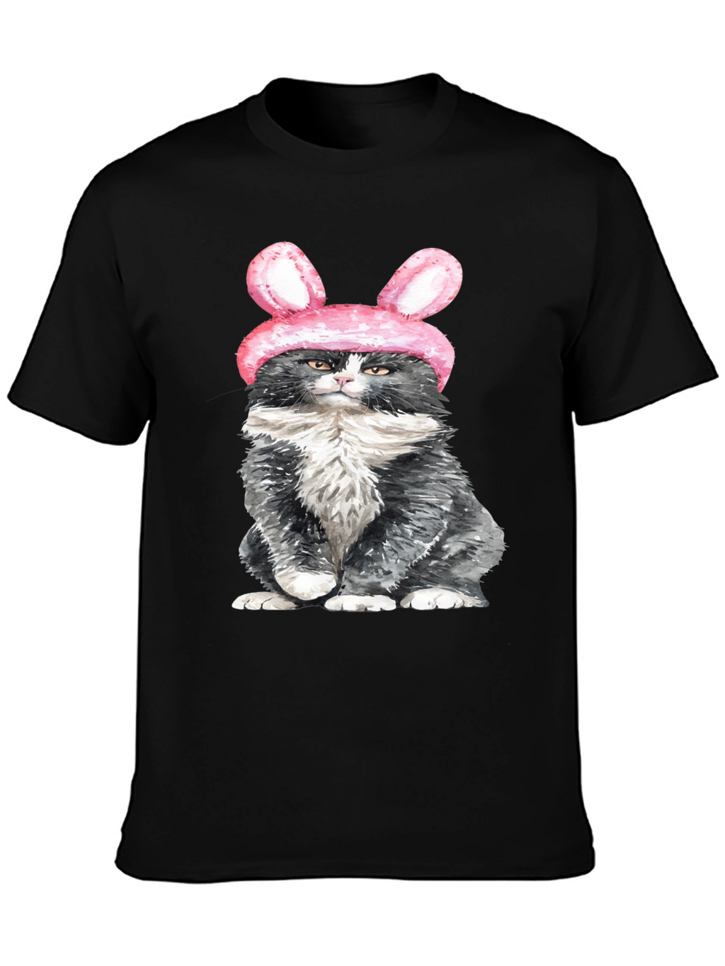 Cute Cat Bunny Ears T-Shirt