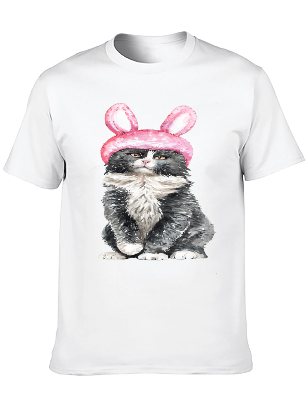 Cute Cat Bunny Ears T-Shirt
