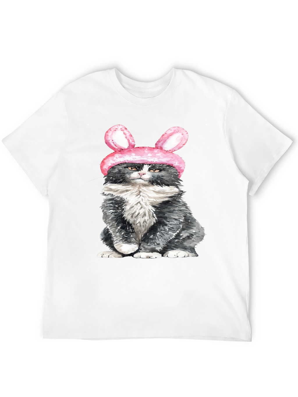 Cute Cat Bunny Ears T-Shirt