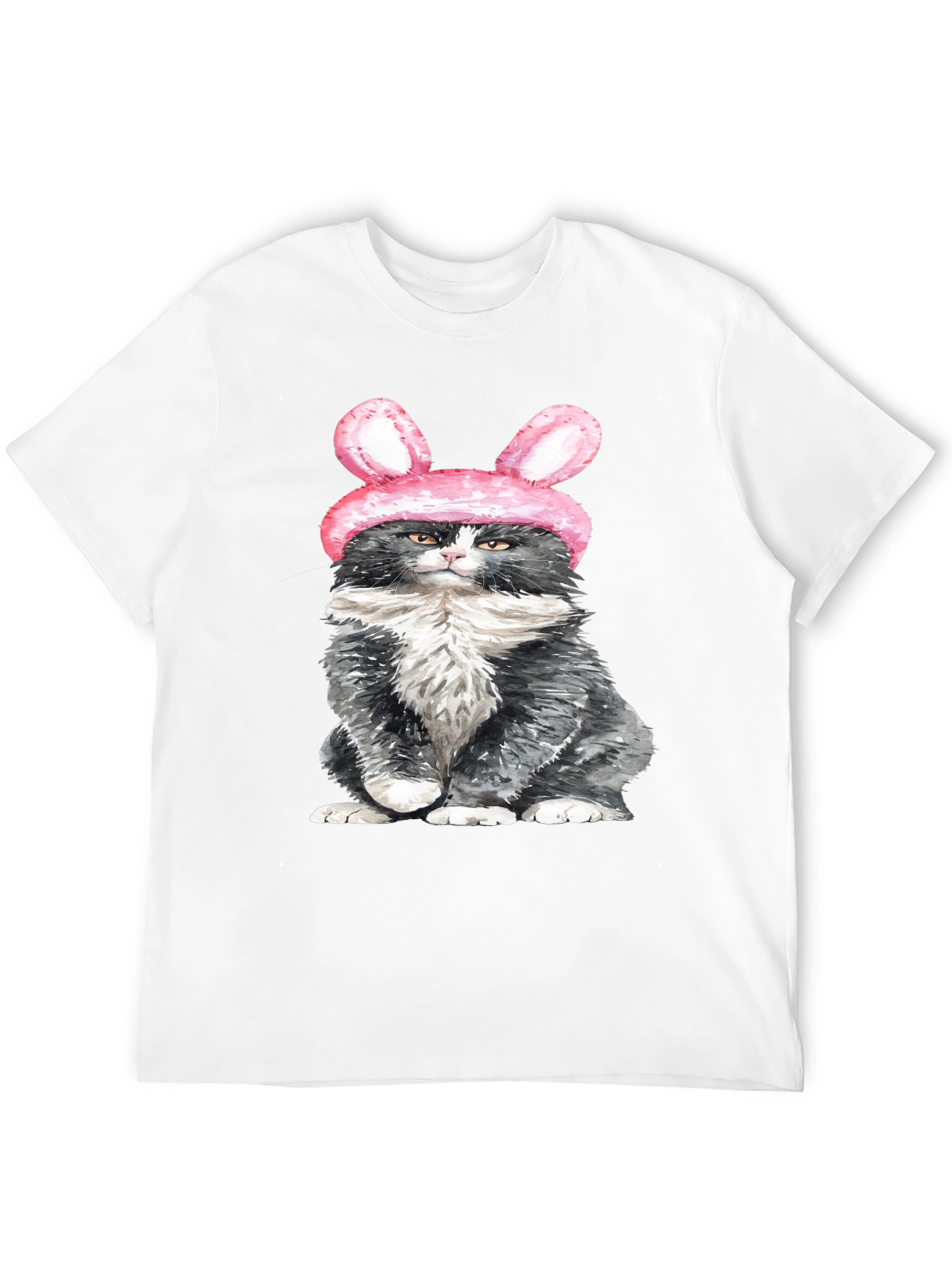 Cute Cat Bunny Ears T-Shirt