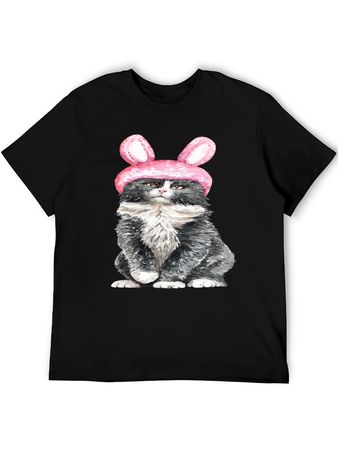 Cute Cat Bunny Ears T-Shirt