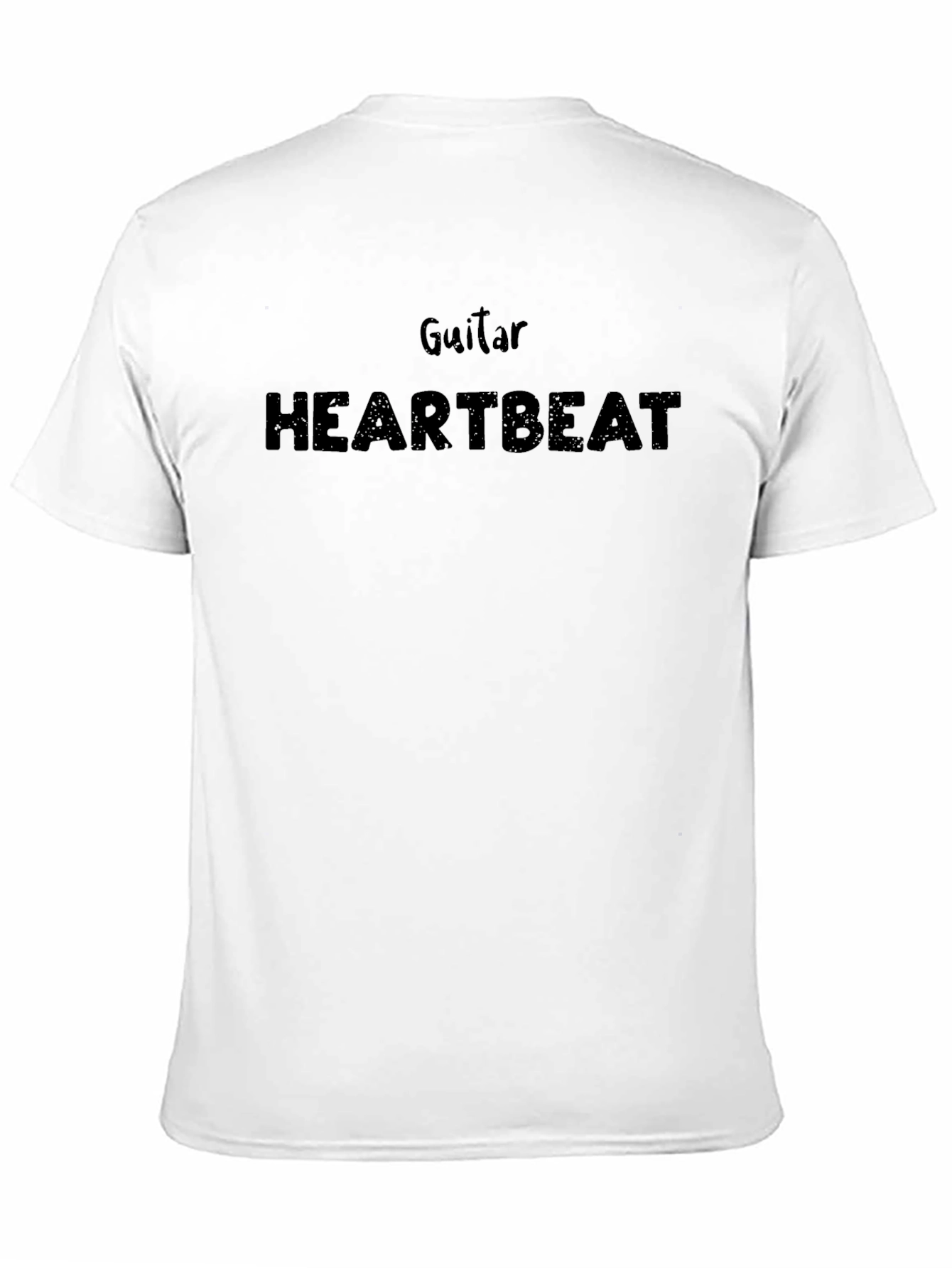 Guitar Heartbeat Graphic Tee - Music Lover T-Shirt