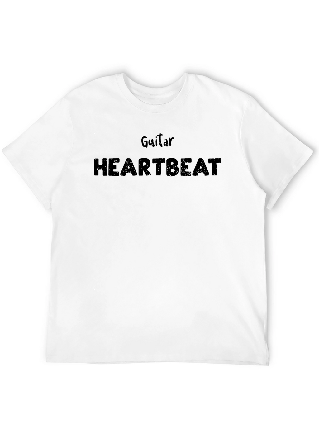 Guitar Heartbeat Graphic Tee - Music Lover T-Shirt